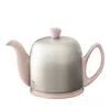 Degrenne Paris Salam Teapot, 23 Oz. In Pink/zinc