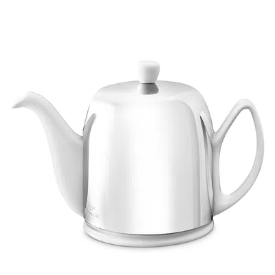 Degrenne Paris Salam Teapot, White 33 Oz.