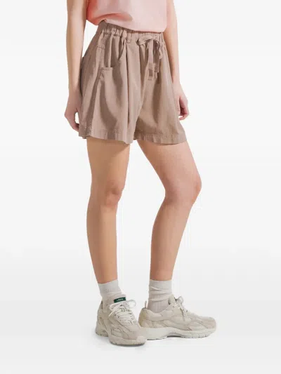 Deha 드로스트링 트윌 쇼츠 In Brown