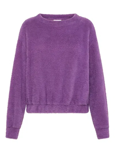 DEHA CREW-NECK BRUSHED SWEATSHIRT