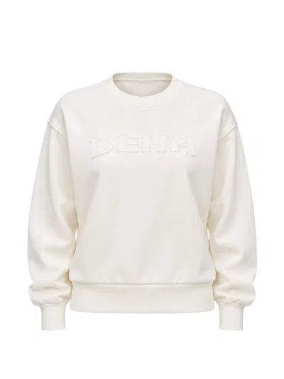 Deha Crewneck Sweatshirt In White