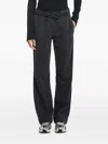 Deha Elasticated Drawstring Trousers In Black
