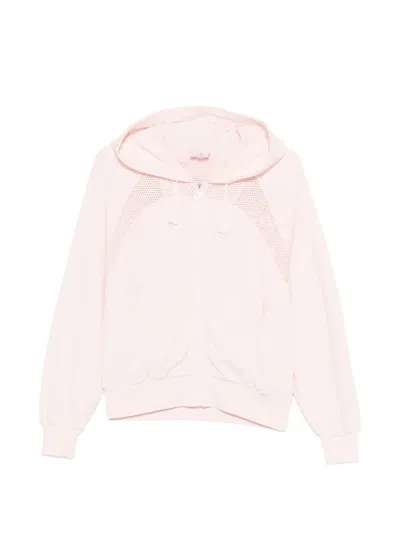Deha Long-sleeve Hoodie In Pink
