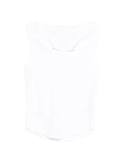 Deha Sleeveless Vest In White