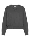Deha Herringbone Sweatshirt In Gray