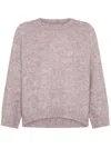 Deha Crew-neck Sweater In Pink