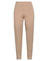 Deha Woman Pants Beige Size M Polyester, Elastane In Beige