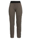 Deha Woman Pants Camel Size L Polyester, Viscose, Polyamide, Elastic Fibres In Beige