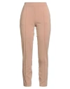Deha Woman Pants Camel Size Xl Viscose, Polyamide, Elastic Fibres In Neutral