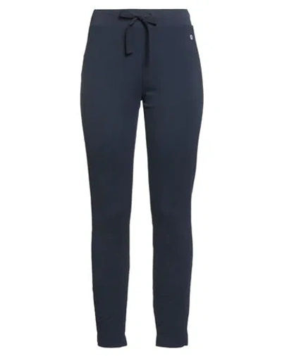 Deha Woman Pants Midnight Blue Size Xl Cotton, Elastane