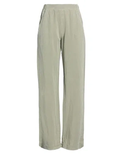Deha Woman Pants Sage Green Size M Lyocell, Linen In Multi