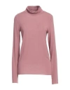 Deha Woman T-shirt Antique Rose Size L Viscose, Polyamide, Cashmere, Elastomultiester In Pink
