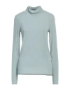 Deha Woman T-shirt Sage Green Size M Viscose, Polyamide, Cashmere, Elastomultiester In Sage Green