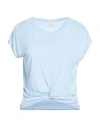 Deha Woman T-shirt Sky Blue Size S Ecovero Viscose