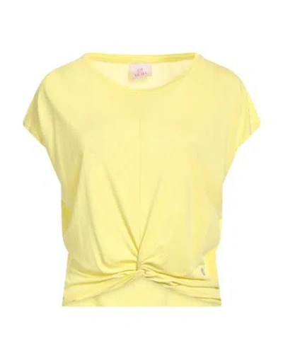 Deha Woman T-shirt Yellow Size S Ecovero Viscose