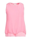 Deha Woman Tank Top Fuchsia Size M Cotton In Pink