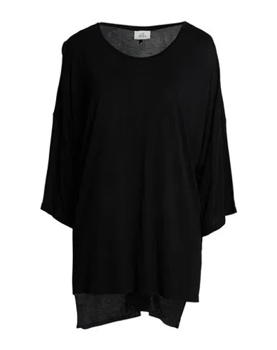 Deha Woman T-shirt Black Size M Viscose