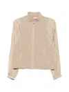 Deha Zip-up Jacket In Neutral