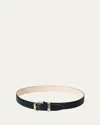 Dehanche Alegra Mixed Metal Leather Belt In Pattern