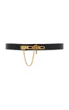 Dehanche Artemisia Leather Belt In Black