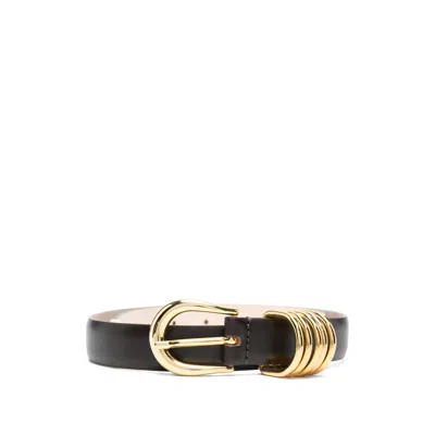 DEHANCHE BELTS BROWN, GOLD