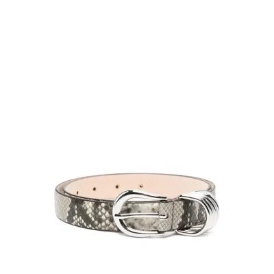 DEHANCHE BELTS NEUTRAL, BROWN