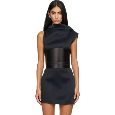 Dehanche Black Undone Corset