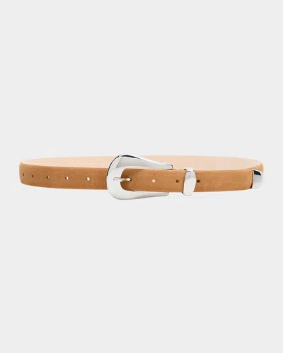Dehanche Colette Suede Belt In Brown
