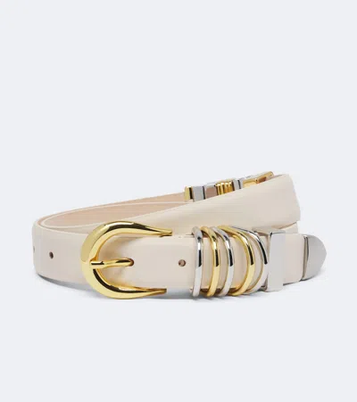 Dehanche Déhanche Holly Leather Belt In White