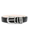 Dehanche Hollyhock Belt In Black