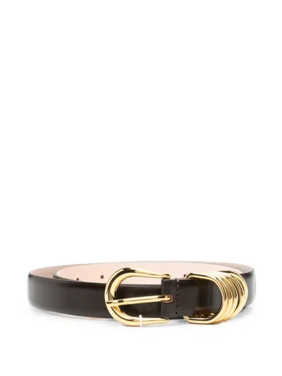 Dehanche Hollyhock Buckle Belt In Brown