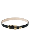 Dehanche Hollyhock Triple Wrap Calf Leather Medium Belt