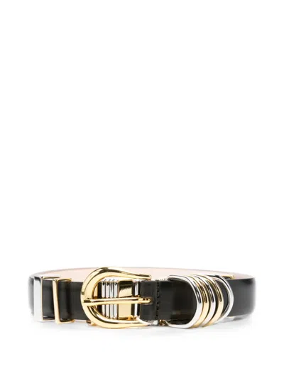 Dehanche Hollyhock Messy Belt In Black