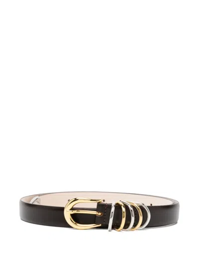 Dehanche Hollyhock Mix Belt In Black