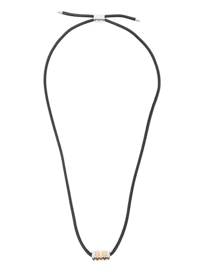 Dehanche Hollyhock Necklace In Black