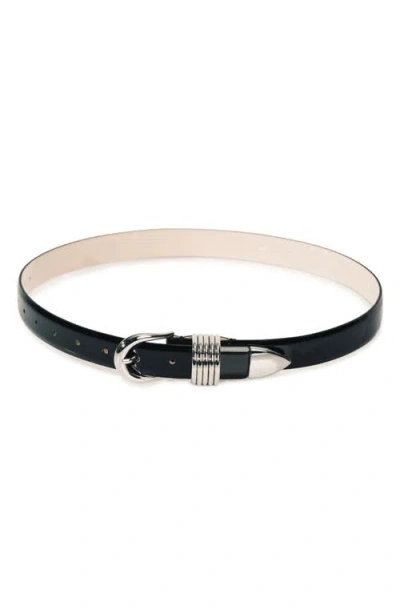 Dehanche Déhanche Hollyhock Patent Leather Belt In Multi