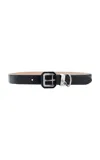 Dehanche Jolinard Leather Belt In Black