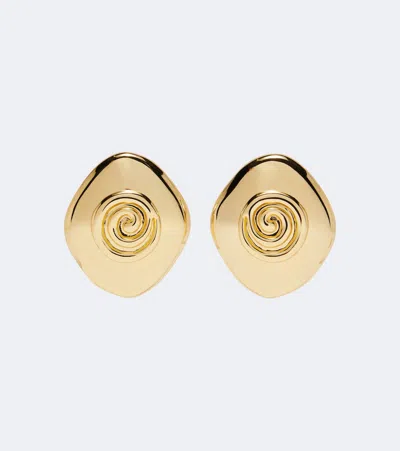 Dehanche Koru 14kt Gold-plated Stud Earrings