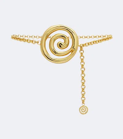 Dehanche Déhanche Koru Chain Belt In Gold
