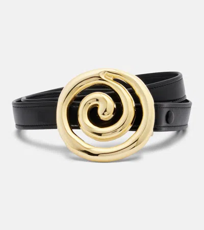 Dehanche Déhanche Koru Leather Belt In Black