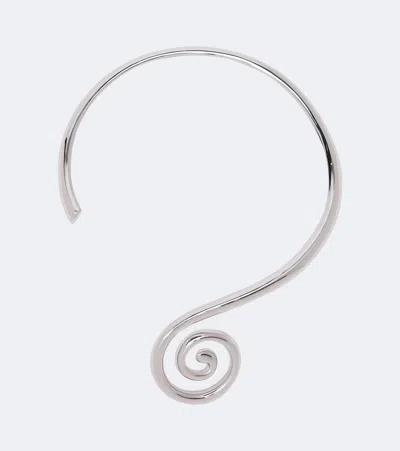 Dehanche Déhanche Choker Koru Aus Sterlingsilber In Silber