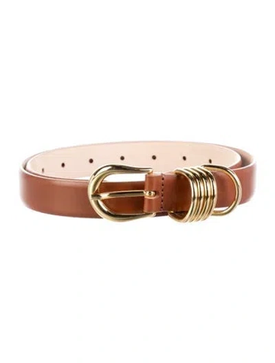 Pre-owned Dehanche Leather Belt In Brown