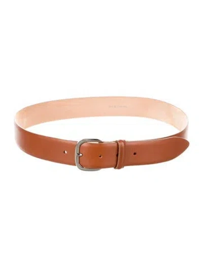 Pre-owned Dehanche Leather Belt In Brown