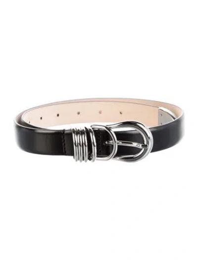 Pre-owned Dehanche Leather Belt W/ Tags In Black