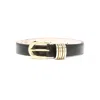 Dehanche Hollyhock Mixed-metal Buckle Belt In Metallic