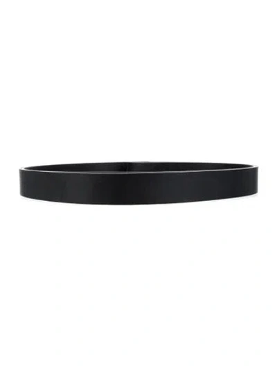 Pre-owned Dehanche Leather Waist Belt In Black