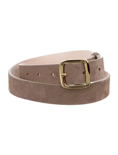 Pre-owned Dehanche Leather Waist Belt In Neutrals