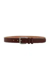 Dehanche Louison Leather Belt In Brown