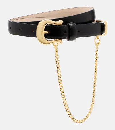 Dehanche Déhanche Luzia Leather Belt In Black