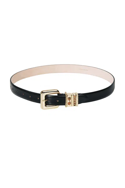 Dehanche Mara Stone Belt In Black